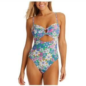 New Jessica Simpson women's one piece swimsuit size L